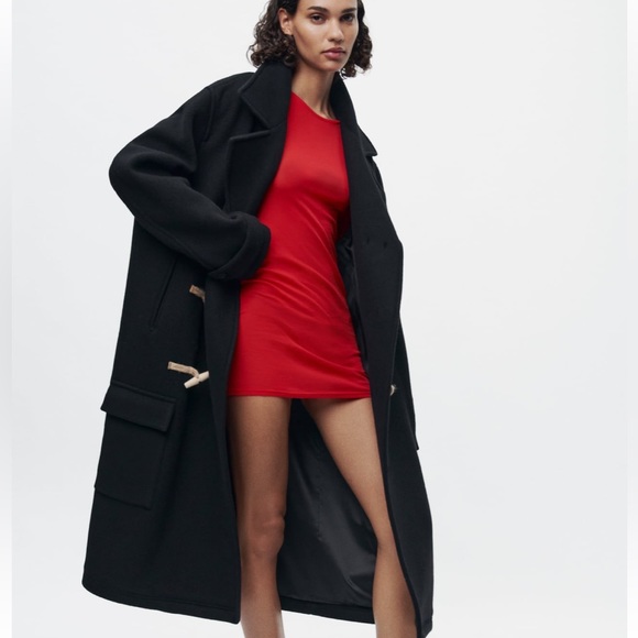 Zara Wool Toggle Coat ZW Limited Edition - Picture 9 of 16